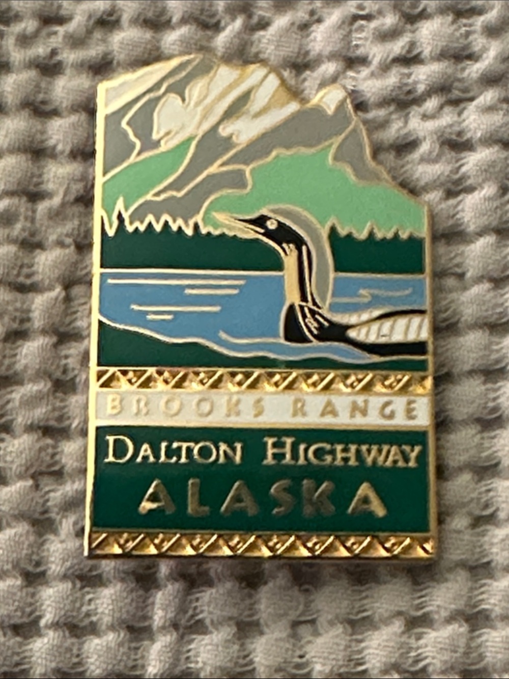 Dalton Highway Alaska Pin